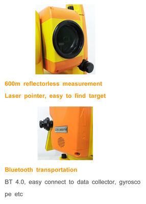 GTS 340 5" Tachymeter-Übersichts-Instrument Prismless 600m