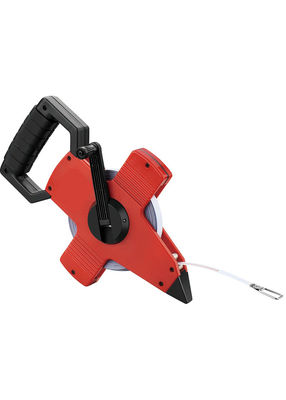 Handwerkzeuge des rotes Fiberglas-messende Band-30m